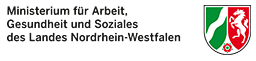 Logo Ministerium für Arbeit, Gesundheit und Soziales des Landes Nordrhein-Westfalen