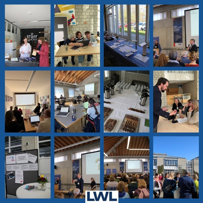 Collage mit Eindrücken von der Fachtagung